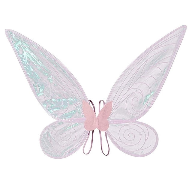 Alas de hadas transparentes brillantes, alas de mariposa para disfrazarse, alas de ángel para niñas, para Halloween, fiestas de disfraces, cosplay