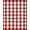 Red White, Pattern 12, variant on ODIKA Plaid Gingham Checkered Tartan Border Striped Front Layering Stain Resistant Low Profile for Dorm Room, Small Living Apartment