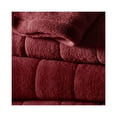 thumbnail image 2 of Sunbeam Channeled Microplush Electric Heated Warming Blanket Twin Garnet Red, 2 of 4
