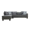 thumbnail image 3 of Howcool 98" Sectional Sofa, L-Shaped Couch with Left-Facing Chaise, Linen Fabric Modular Sectional Sofa for Living Room, Apartment & Small Space, Gray, 3 of 9