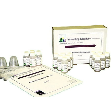 Innovating Science Chemiluminescence Chemistry Demo Kit (Supplies for 15 Groups)
