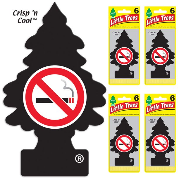 Little Trees auto air freshener, No Smoking (24Pack)