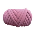 thumbnail image 4 of Chunky Yarn 62.3ft Hilo Tubular Lavable Jumbo Para Macramé Throw Pillow Dark Pink Sunnimix hilo grueso, 4 of 8
