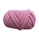thumbnail image 4 of Hilo grueso, hilo gigante tubular, hilo para tejer a mano, hilo jumbo de 500 g para bricolaje. Rosa oscuro, 4 of 9