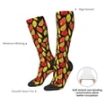 thumbnail image 4 of Balery Autumn With Leaves Printed Novelty Socks Men's Women's Crew Socks Sports Socks Knee High Socks Cotton Socks Quirky and Cool Socks, 4 of 9