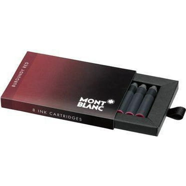 Refill Montblanc Burgundy Ink Cartridges