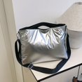 thumbnail image 2 of Bolso Hobo Bandolera Mujer Nylon Plisado Con Multibolsillos, 2 of 9
