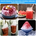 thumbnail image 2 of Broyeur de Glace Manuel Portable, Rasoir à Glace à Manivelle, Lames en Acier Inoxydable, Mini Machine de Fabrication de Blocs de Glace pour Glace Rasée, Cônes de Neige, Rasoir à Glace Domestique, 2 of 9
