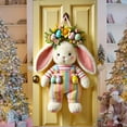 thumbnail image 4 of Qocolhg Outdoor Easter Decor Party Theme Decorations Front Door Cover Easter Decoration Easter Decorations Outdoor Easter Decorations for Home, 35.4x70.8 inch, K, 4 of 7