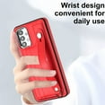 thumbnail image 2 of Mantto Wallet Case Compatible with Samsung Galaxy A32 5G, for Women Men, with Card Holder Slots, Shockproof Premium PU Leather Wristband Kickstand Back Phone Case for Samsung Galaxy A32 5G,Red, 2 of 6