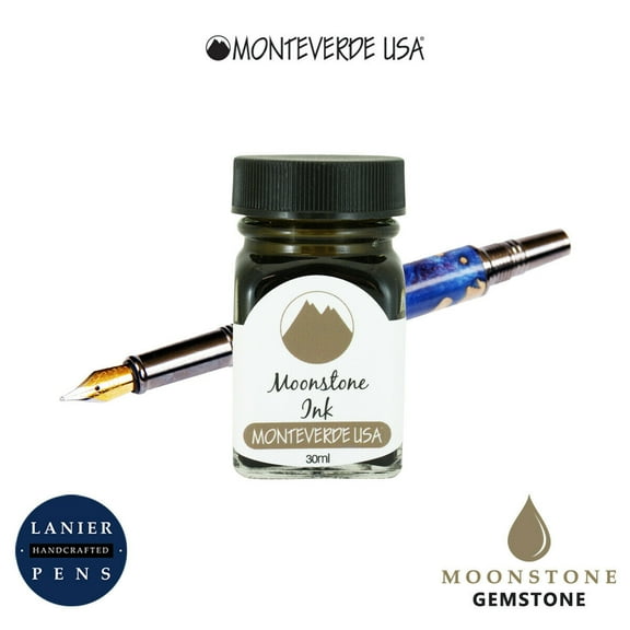 Monteverde Ink Bottle - Moonstone