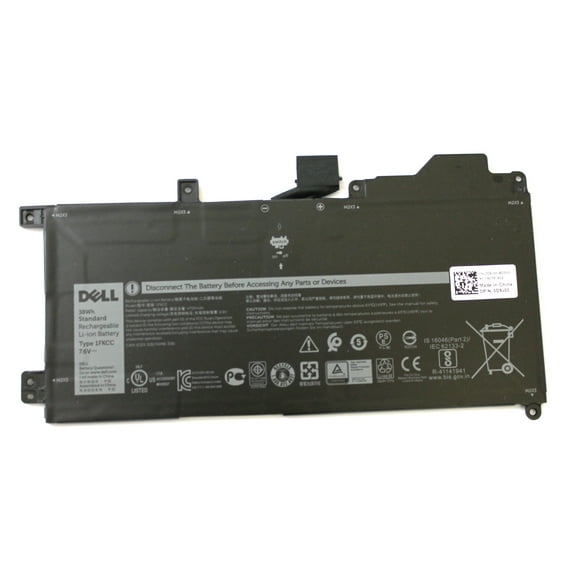 D9J00 Dell Latitude 7200 Genuine 38Wh 7.6V Battery 1FKCC