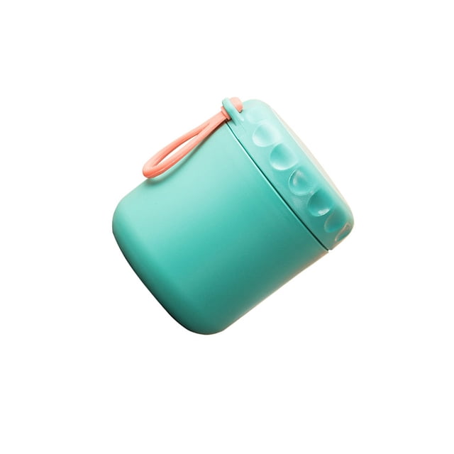 Yuarrent Taza de desayuno contenedor de comida aislado a prueba de fugas 430ML fiambrera cocina adulto hogar niños escuela estudiante Cocina y Comedor Verde