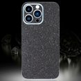 thumbnail image 2 of Compatible with iPhone 14 Bling Glitter Sticker Skin Wraps Shiny Sparkle Cute for Women Girls Girly Luxury Sticker 2 Pack Black, 2 of 8