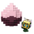 thumbnail image 1 of Minecraft Mini Mode Spawn Egg with Mini Figure, Cherry Blossom, 1.5-inch Toy, Blooming Bee, 1 of 5