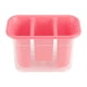 thumbnail image 1 of Bandeja de drenaje, escurridor, estante de secado, cesta, soporte para palillos, almacenamiento, hogar, cocina, rosa, 1 of 8