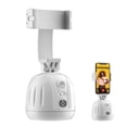 thumbnail image 1 of Stabilisateur de Suivi 360 Rotation Monopode Batterie Intégrée 1200mah Reconnaissance Faciale Support Blanc, 1 of 5