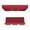 A-Red, variant on Fall Refresh 1X Swing Cover, 1X Swing Seat Cushion,210D Patio Swing Canopy Set Swing Replacement Cover + Swing Mat Kit (Roof: 142*120*18Cm + Seat: 150*50*10Cm) Black