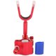 thumbnail image 2 of Soporte portátil para caña de pescar para aventuras de pesca al aire libre, soporte telescópico de aluminio rojo para caña de pescar, 2 of 8