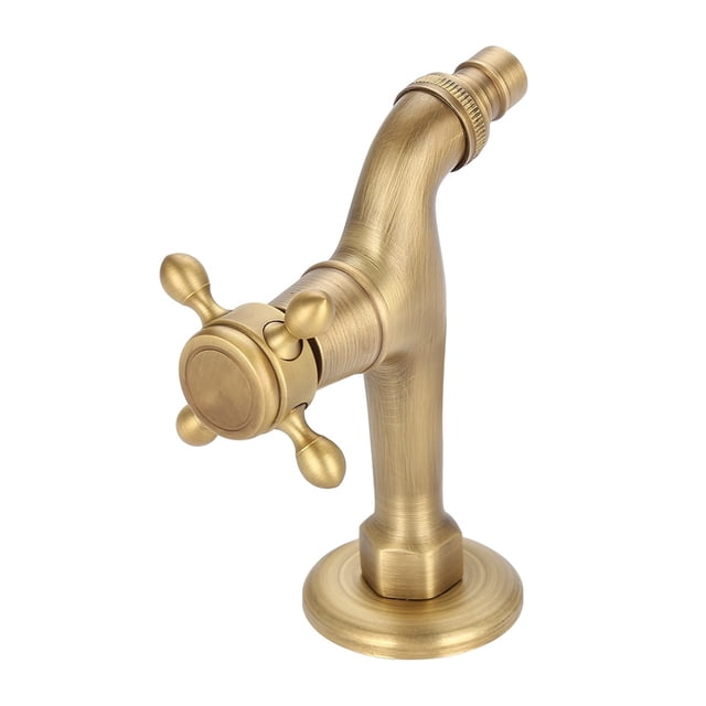 Grifo Grifo monomando de latón macizo vintage para grifo de lavadora Grifo de agua montado en la pared ANGGREK Otros