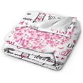 thumbnail image 5 of LHSHID Best Friend Birthday Gifts Blanket Flannel Soft and Comfortable Anti static Bed Sofa Blanket 60x80in, 5 of 5