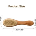 thumbnail image 2 of Cepillo suave para bebé, cepillo de cerdas suaves, peine ideal para recién nacidos, kit de peluquería, cepillo para el cuidado del cuero cabelludo Sensib para el cuidado del cabello de niños pequeños, 2 of 6