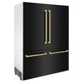 thumbnail image 2 of ZLINE KITCHEN AND BATH RBIVZBS60G french door built in refrigerator, 2 of 5