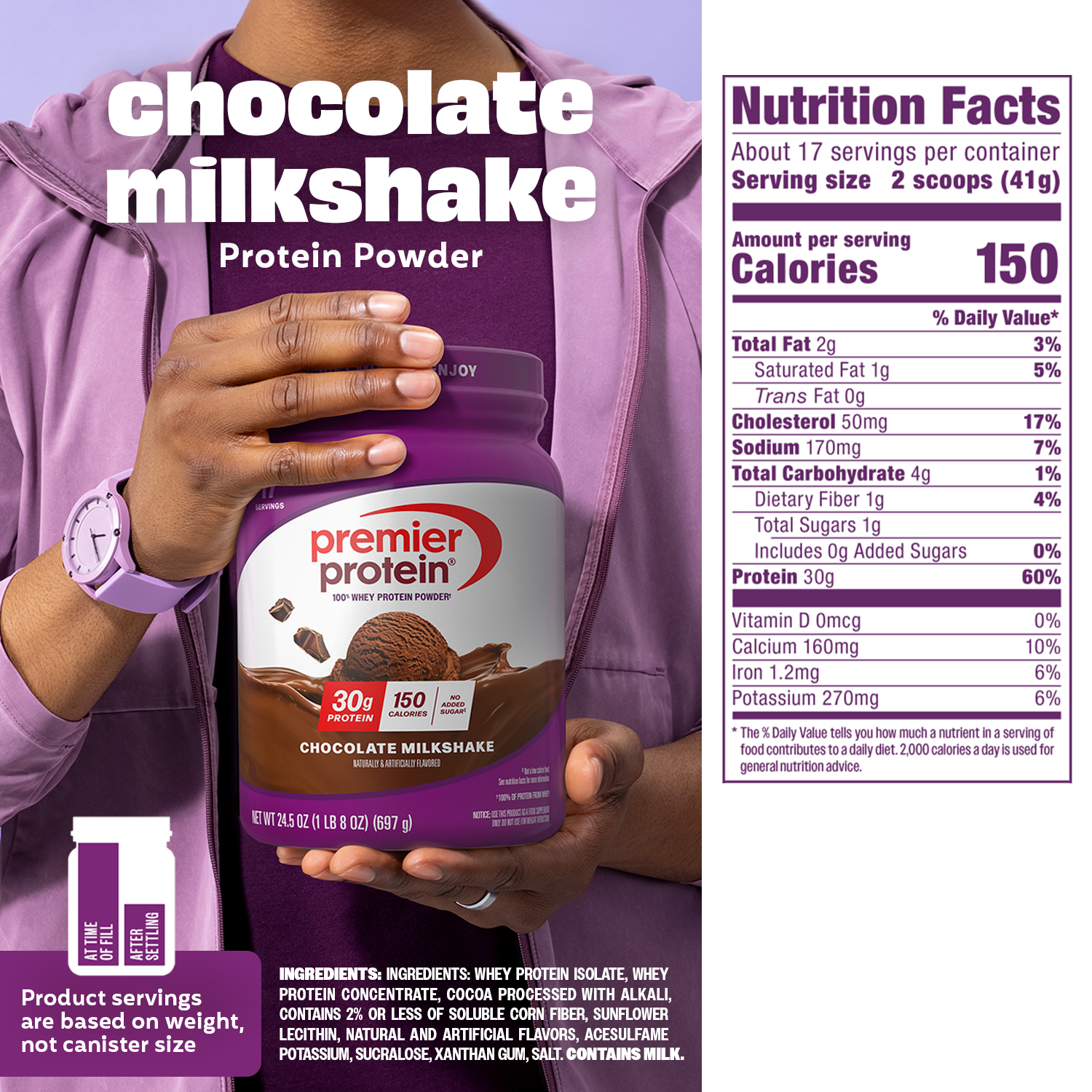 Premier Protein 100% Whey Protein Powder Chocolate photo 7