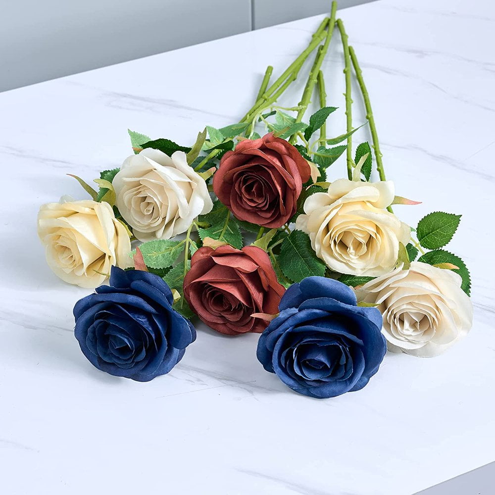 12 Pièces Fleurs Artificielles Gypsophiles Bouquet Fleur Artificielle