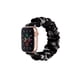 thumbnail image 1 of Compatible con Apple Watch Band 38 mm 40 mm 42 mm 44 mm Tejido floral suave Elástico Scrunchies iWatch Bands para Apple Watch Series 6, SE, 5, 4, 3, 2, 1 - Style8, S/42 brillar vestir, 1 of 4