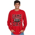 thumbnail image 3 of Football Tailgate Fan Game Day Men's Long Sleeve Tee T Shirt Brisco Brands S, 3 of 6