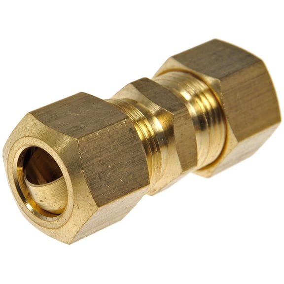 Dorman 800-141 Fuel Line Compression Union - 3/8 In. Steel Line (Pack of 3)