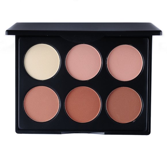 Paleta de polvos ANGGREK de Contorno 6 tonos