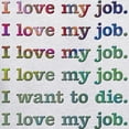 thumbnail image 3 of CafePress - I Love My Job Hooded Sweatshirt - Pullover Hoodie, Hooded Sweatshirt, 3 of 4