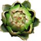 thumbnail image 5 of Alcachofa Artificial verde, flor de plástico, alcachofa para decoración de mesa de fiesta de boda en casa, 6 uds., 5 of 5