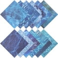 thumbnail image 6 of 24Pcs Water Background Scrapbook Paper 6 x 6in Cadet Blue Sea Ocean Texture Patterned Greeting Cardstock Decorative Paper Pad Sheets for Album Scrapbooking Journal Cards DIY Making Decor 1set, 6 of 9