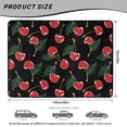 thumbnail image 7 of HUISEFOR Red Cherry Car Trunk Mat 29" x 39" Non-Slip All Weather Trunk Protection Cargo Liner Anti-Scratch Cars Accessories Universal Fit for Most Vehicle, 7 of 7