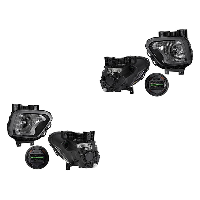 Par de Faros Soul 2020 Kia P/Halog 3 Pines DEPO .