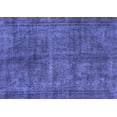 thumbnail image 1 of Ahgly Company Machine Washable Indoor Rectangle Abstract Blue Modern Area Rugs, 2' x 4', 1 of 4