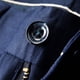 thumbnail image 4 of Pantalones de hombre de longitud completa con cremallera, rectos, de seda de hielo, lavado de negocios, pantalones largos casuales avanzados, pantalones de poliéster para hombre, 4 of 8