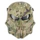 thumbnail image 5 of Máscara protectora de nylon Transpirable Halloween Cosplay Props Airsoft Paintball Máscaras Hugtrwg Para estrenar, 5 of 9
