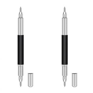  Scribers Metal Scribe Tool, 5Pcs Pocket Alloy Scriber Scribe  Pen with Carbide Tip for Ceramic : Tools & Home Improvement