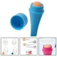 thumbnail image 3 of Face Oil Absorbing Volcanic Stone Face Roller Washable Volcanic Face Roller Reusable Facial Skincare Tool Blue, 3 of 9