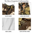thumbnail image 4 of luoweisi Men's Beach Shorts Quick Dry Swim Trunks with Mesh Lining Hedgehog S, 4 of 5
