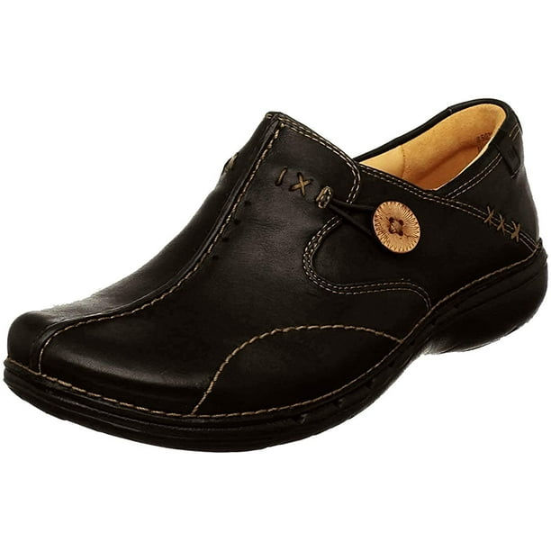 Clarks - Clarks Unstructured Womens Un.Loop Slip-On Shoe - Walmart.com ...