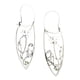 thumbnail image 2 of Pendientes elegantes colgantes delicados hechos a mano ligeros pendientes colgantes Verde, 2 of 9