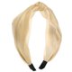 thumbnail image 1 of pieza de diadema de seda anudada, diadema de moda para mujer antideslizante, color caqui, 1 of 7