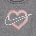 thumbnail image 3 of Nike Little Girls' Dri-FIT Pixel T-Shirt and Shorts 2 Piece Set Black26H451-023/Pink, 2T, 3 of 4