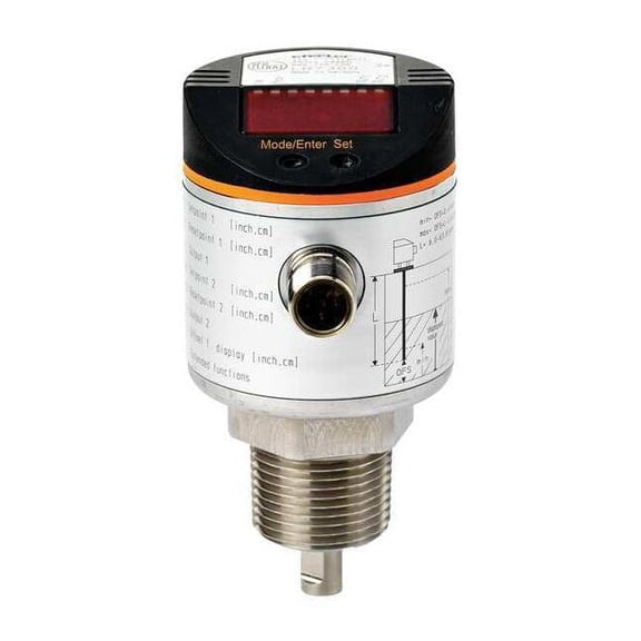 Ifm Level Sensor,G3/4 NPT LR3000