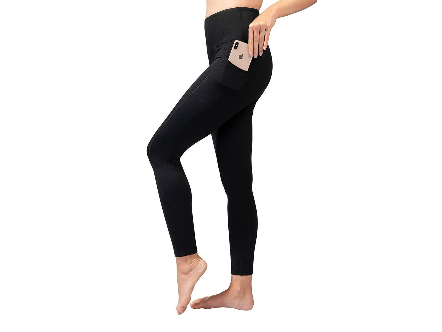 90 degree by reflex high waist fleece lined leggings with zipper pockets Clearance
